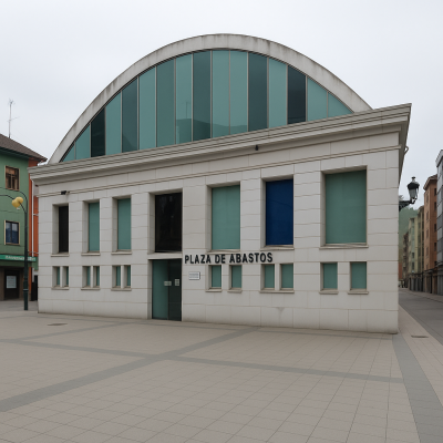 Plaza de Abastos de Langreo, mercado local de productos frescos y comercio tradicional